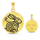 Year of the Earth Rabbit Necklace