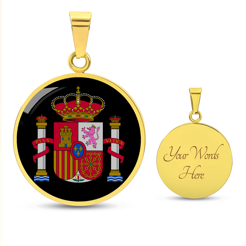 Coat of arms of Spain Necklace