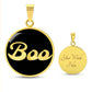 Boo Halloween Necklace