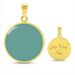 Patina Blue Necklace