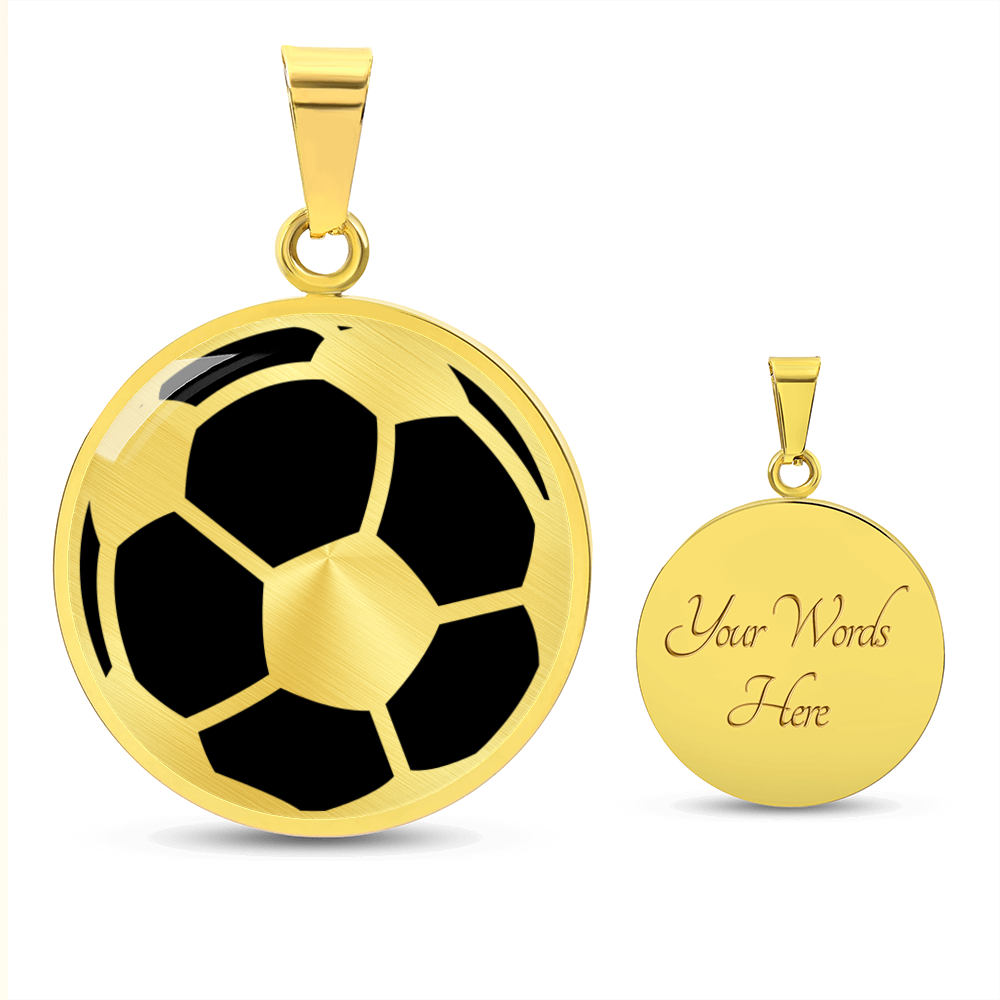 Soccer Ball Necklace