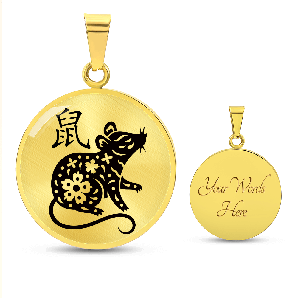 Year of the Earth Rat Necklace