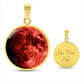 Red Moon Necklace
