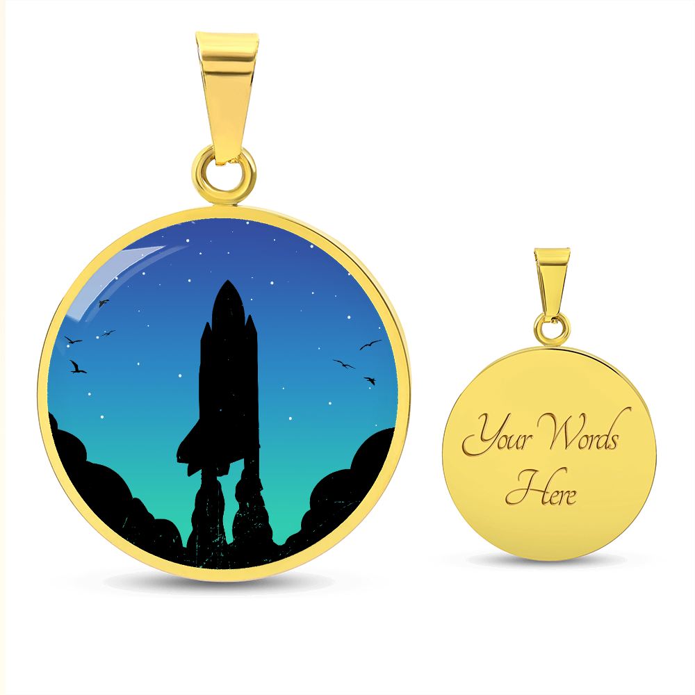 Rocket Launch Necklace