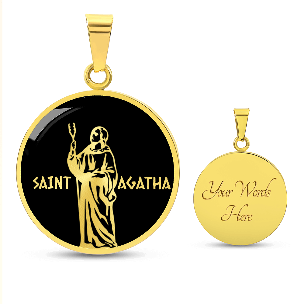 St Agatha Necklace