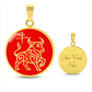 Year of the Fire Ox Necklace