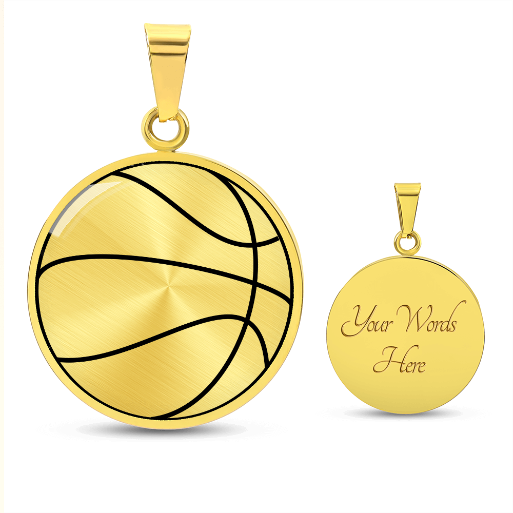 Basketball Necklace