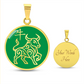 Year of the Wood Ox Necklace