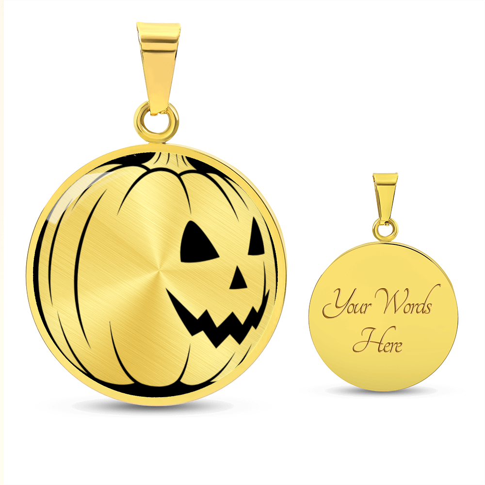 Halloween Pumpkin Necklace
