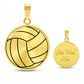 Volleyball Necklace