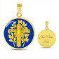 Coat of arms of France Necklace