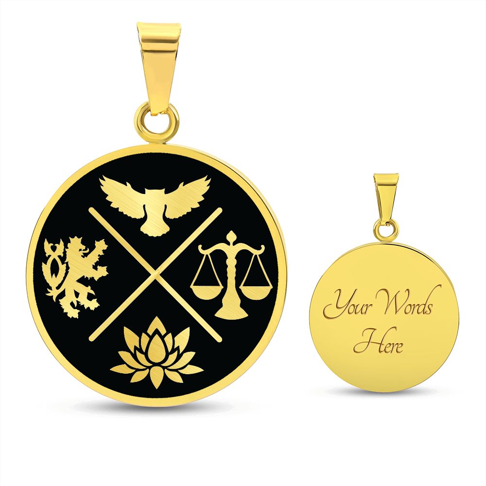 Cardinal Virtues Pendant - Outglare