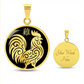 Year of the Water Rooster Necklace
