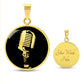 Microphone Necklace