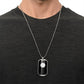 Guitar Dog Tag Necklace