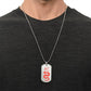 Year of the Metal Snake Dog Tag Necklace