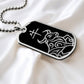 Year of the Water Ox Dog Tag Necklace