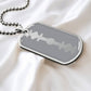 Razor Tag Necklace