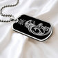 Year of the Water Monkey Dog Tag Necklace