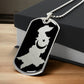 Pakistan Map Necklace