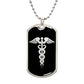 Pharmacist Dog Tag Necklace