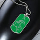 Year of the Wood Horse Dog Tag Necklace