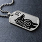 Year of the Metal Dog Dog Tag Necklace