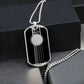 Guitar Dog Tag Necklace
