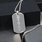 Razor Tag Necklace