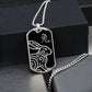 Year of the Water Rabbit Dog Tag Necklace