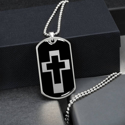 Double Cross Necklace