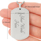 Year of the Water Rabbit Dog Tag Necklace