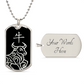 Year of the Water Ox Dog Tag Necklace