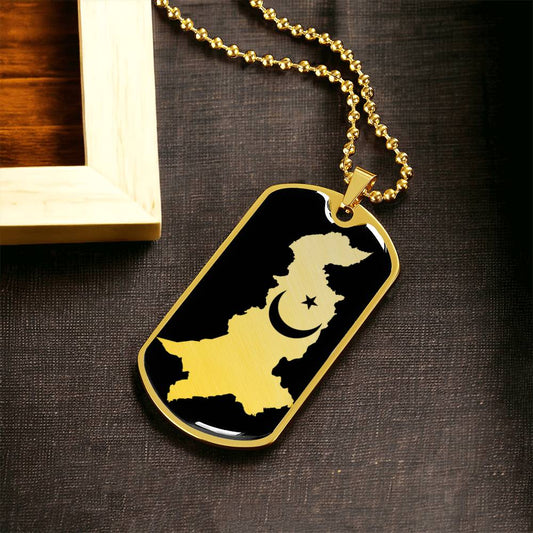 Pakistan Map Necklace