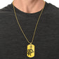 Year of the Earth Pig Dog Tag Necklace