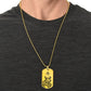 Year of the Earth Ox Dog Tag Necklace