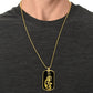 Year of the Water Monkey Dog Tag Necklace