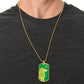 Year of the Wood Dog Dog Tag Necklace