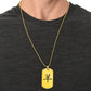 Year of the Earth Goat Dog Tag Necklace