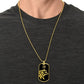 Year of the Water Pig Dog Tag Necklace