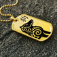 Year of the Earth Dog Dog Tag Necklace