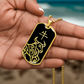 Year of the Water Ox Dog Tag Necklace