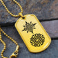 Aztec & Celtic Dog Tag Necklace
