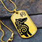 Year of the Earth Dog Dog Tag Necklace