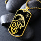Year of the Water Goat Dog Tag Necklace