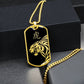 Year of the Water Tiger Dog Tag Necklace