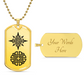 Aztec & Celtic Dog Tag Necklace