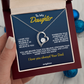 To My Daughter Necklace