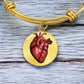 Anatomical heart Bracelet