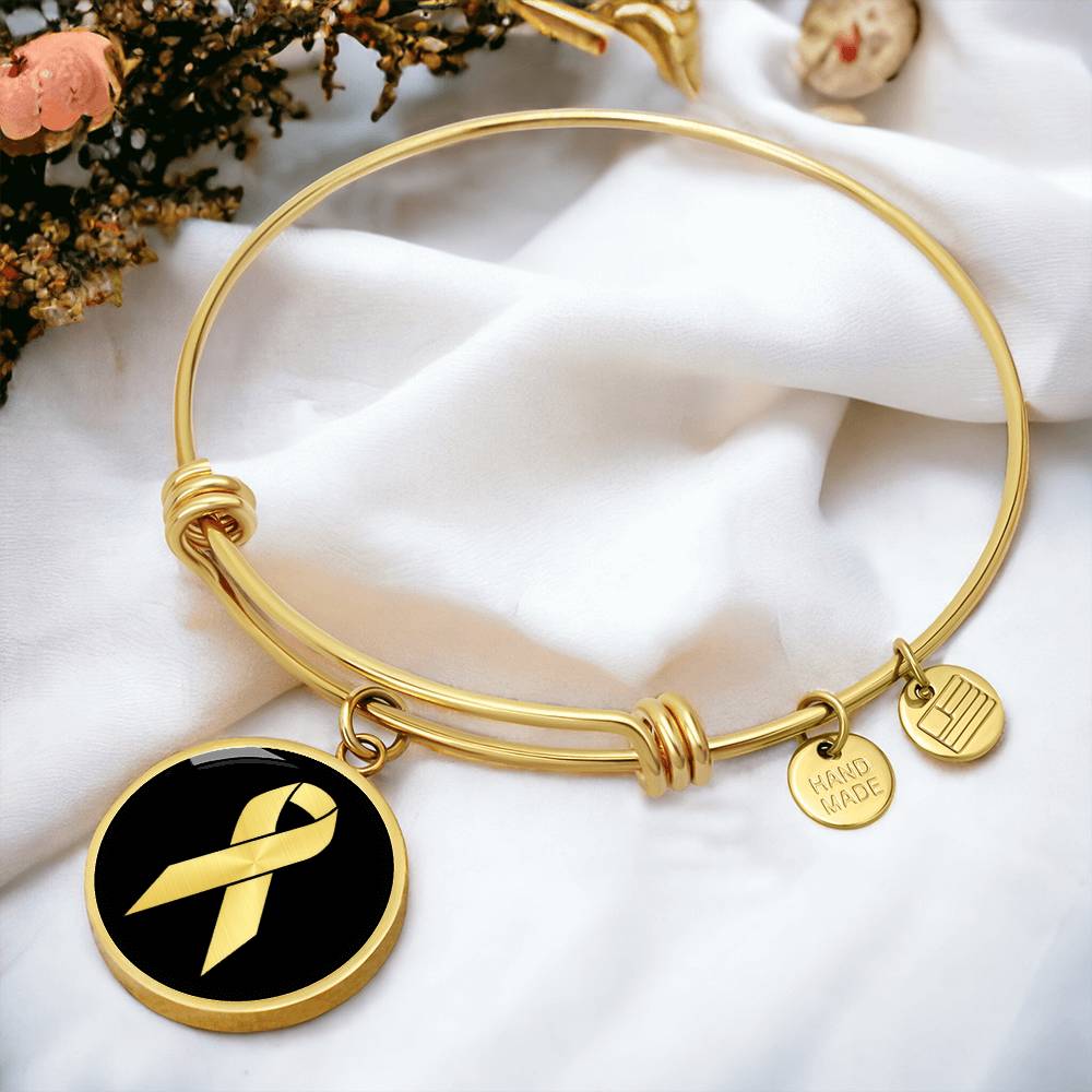 childhood cancer awareness bracelet